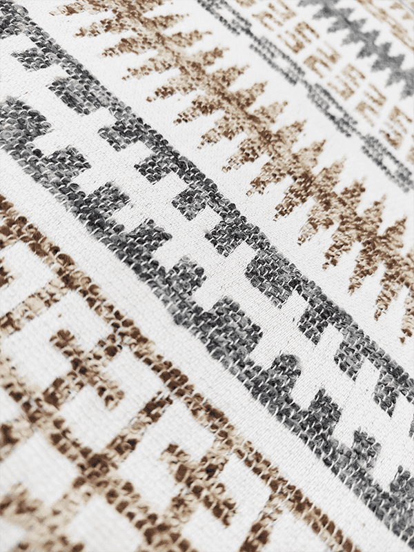 Filtserien av räcke dubbel C polyester bomull hem textiltyg